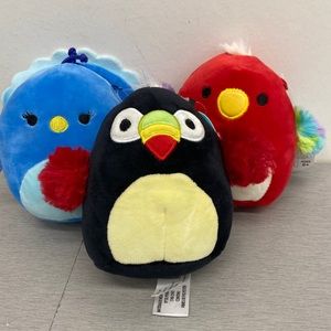 Bird collection 5” Squishmallows